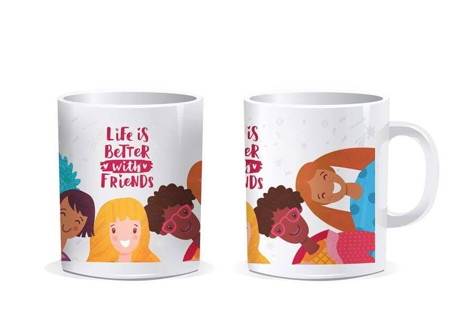 mug 2 Life is Better with Friends Mug