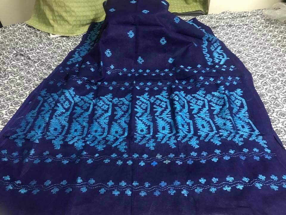 45285497_1017547701758665_3728605983199461376_n সুতোর জামদানি