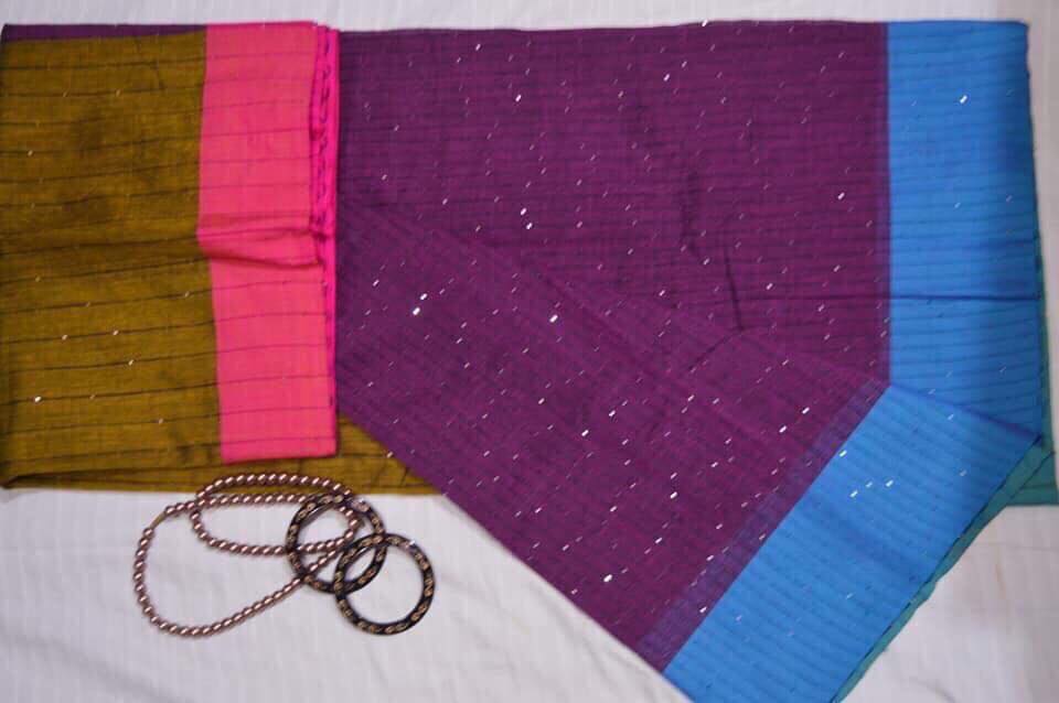 45467640_1017547815091987_9047661956953014272_n সুতি চুমকি শাড়ী