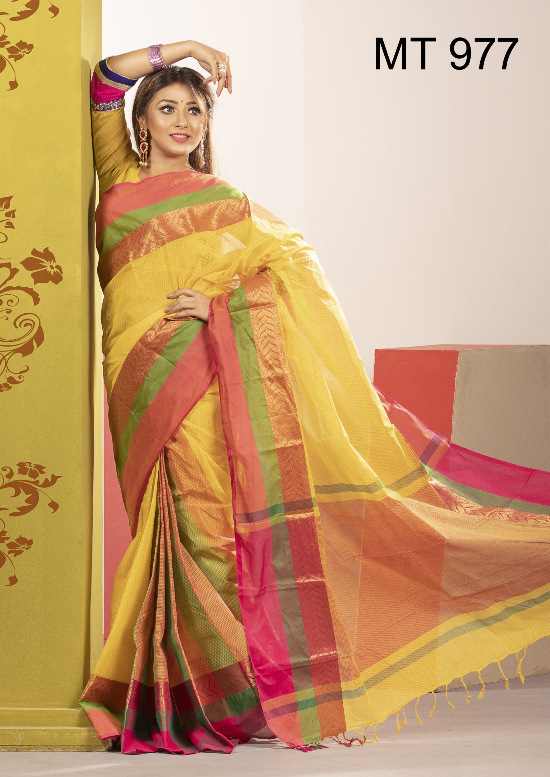 977 Cotton Saree