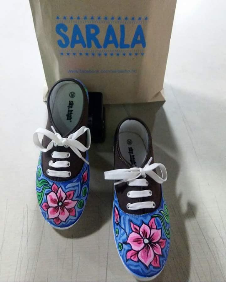 Handpaint Shoes @ price 1500 Ladies Shoes