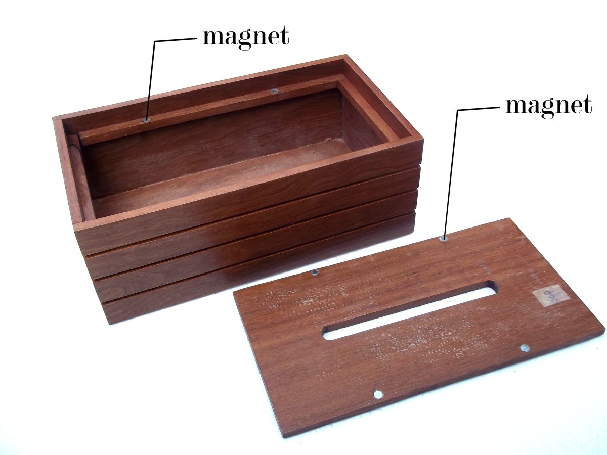 Wooden Tissue Box