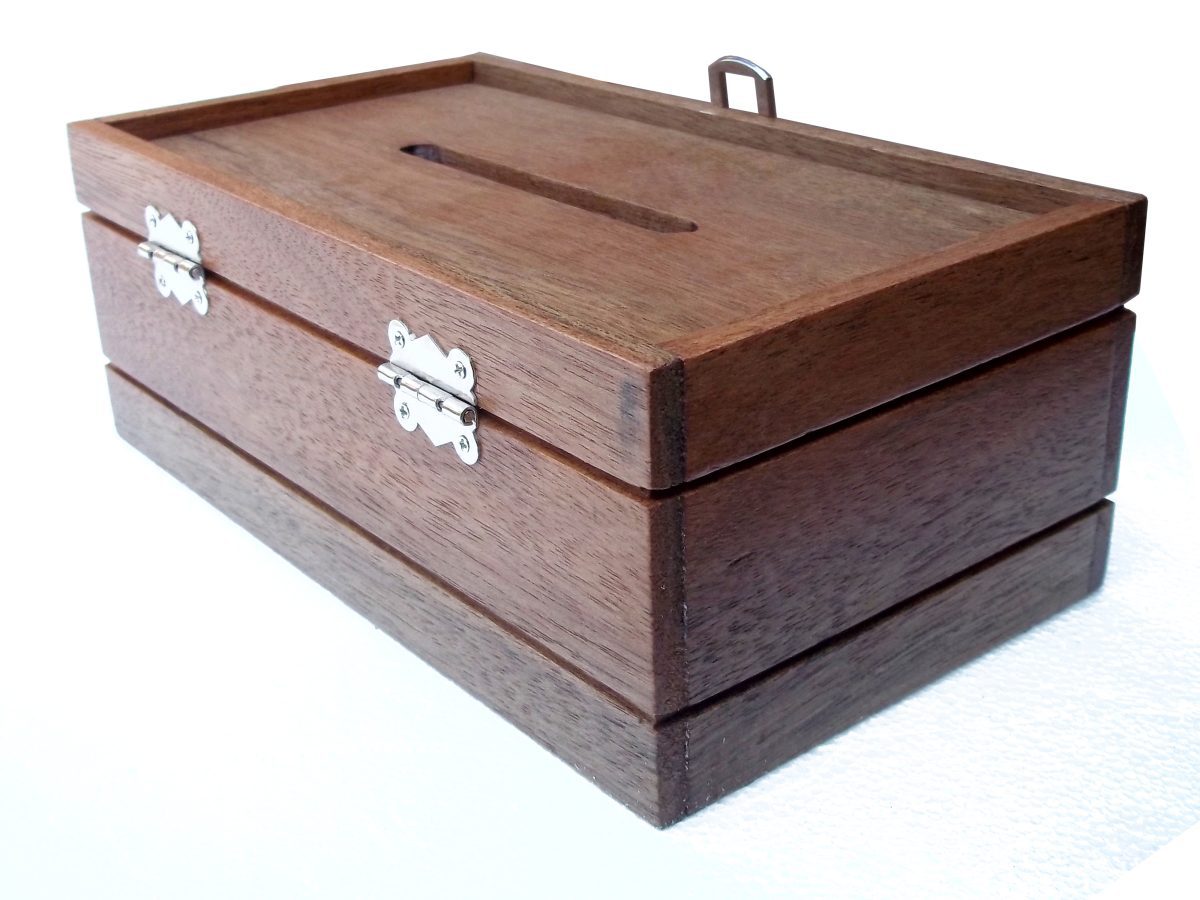 Wooden Tissue Box