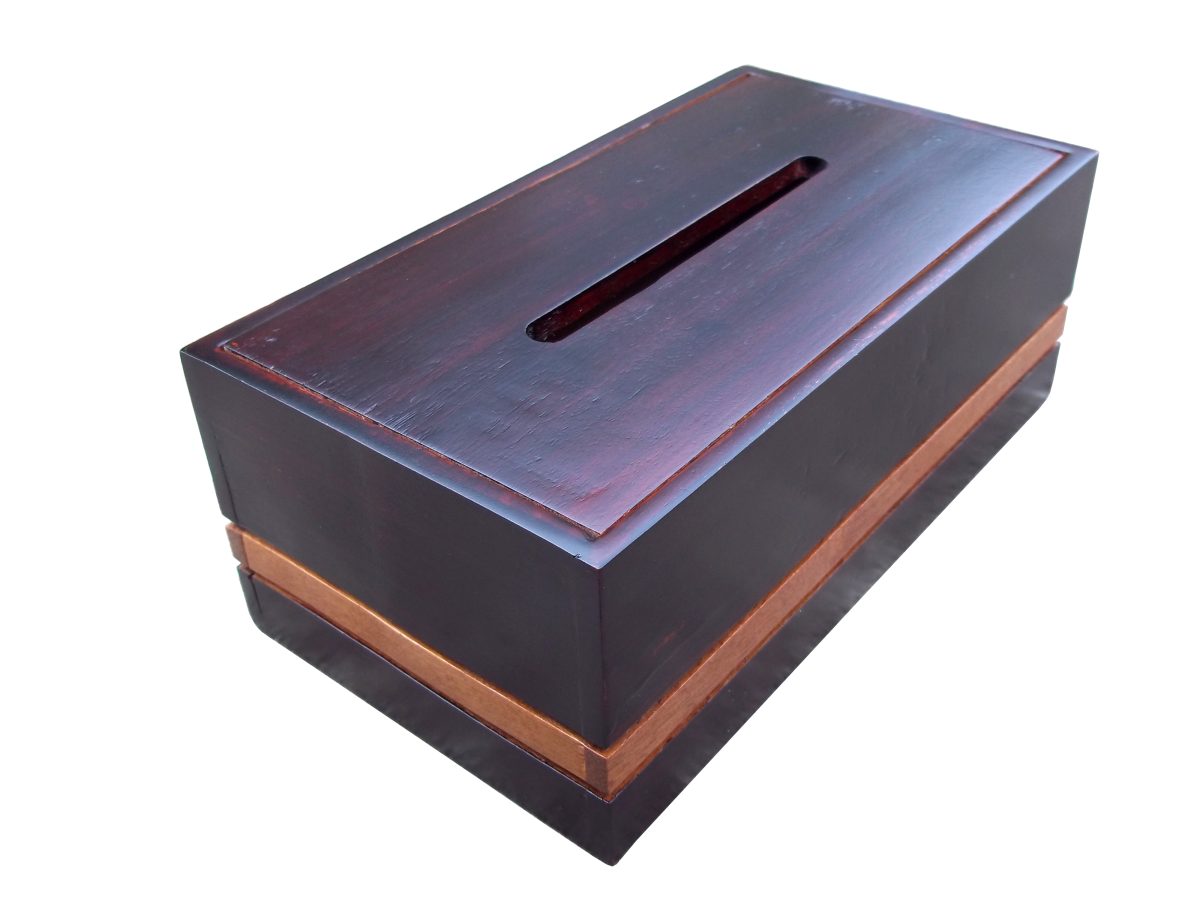 Wooden Tissue Box