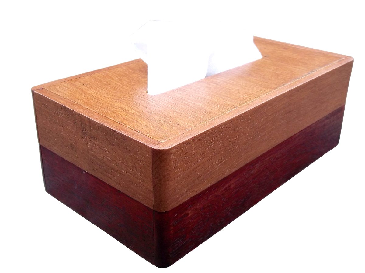 Wooden Tissue Box