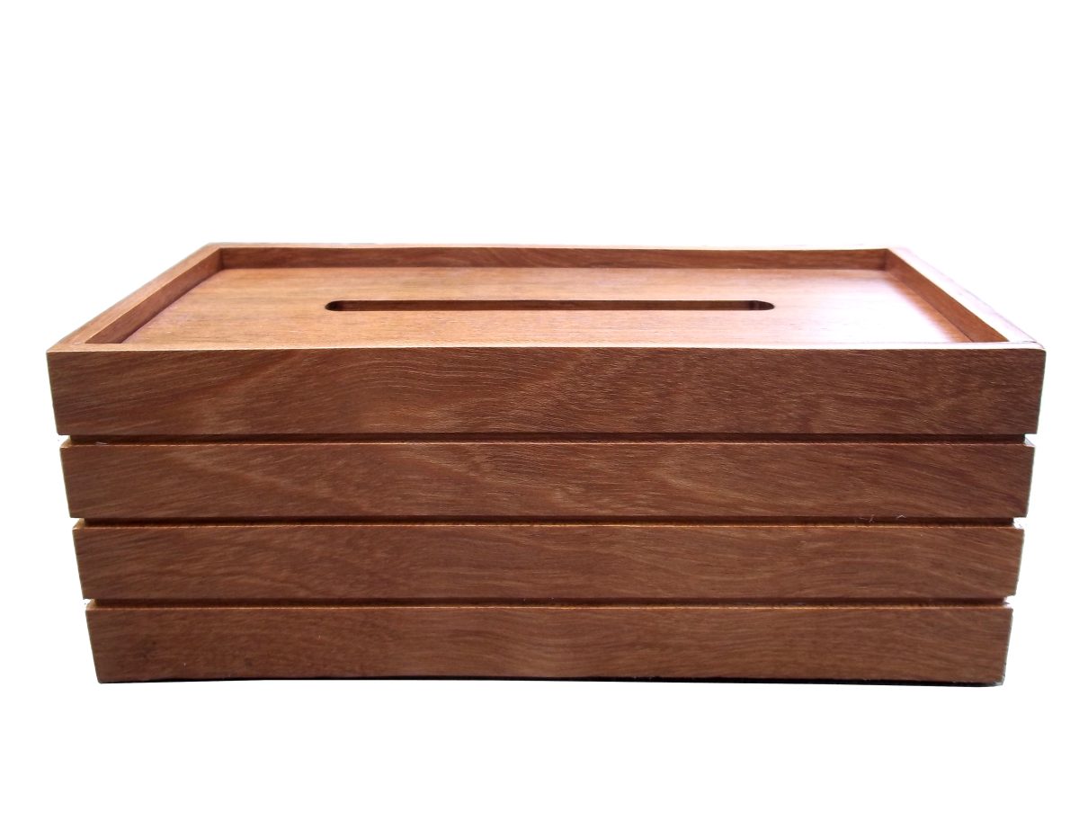 Wooden Tissue Box