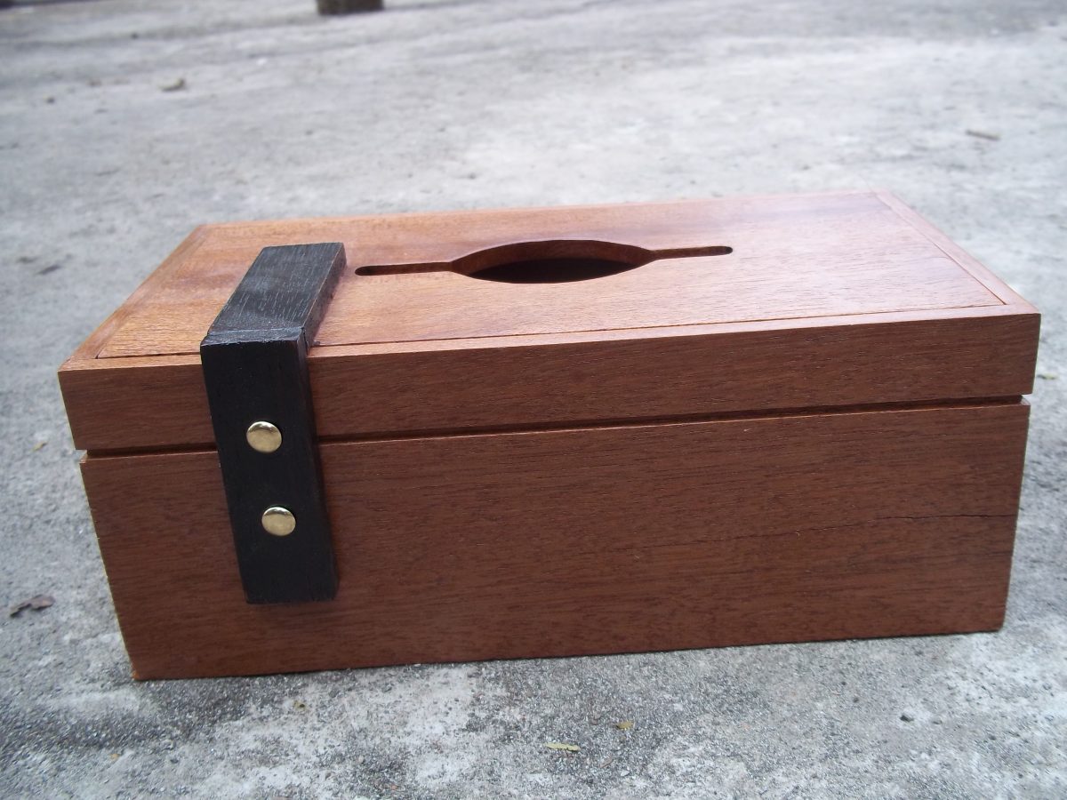 Wooden Tissue Box