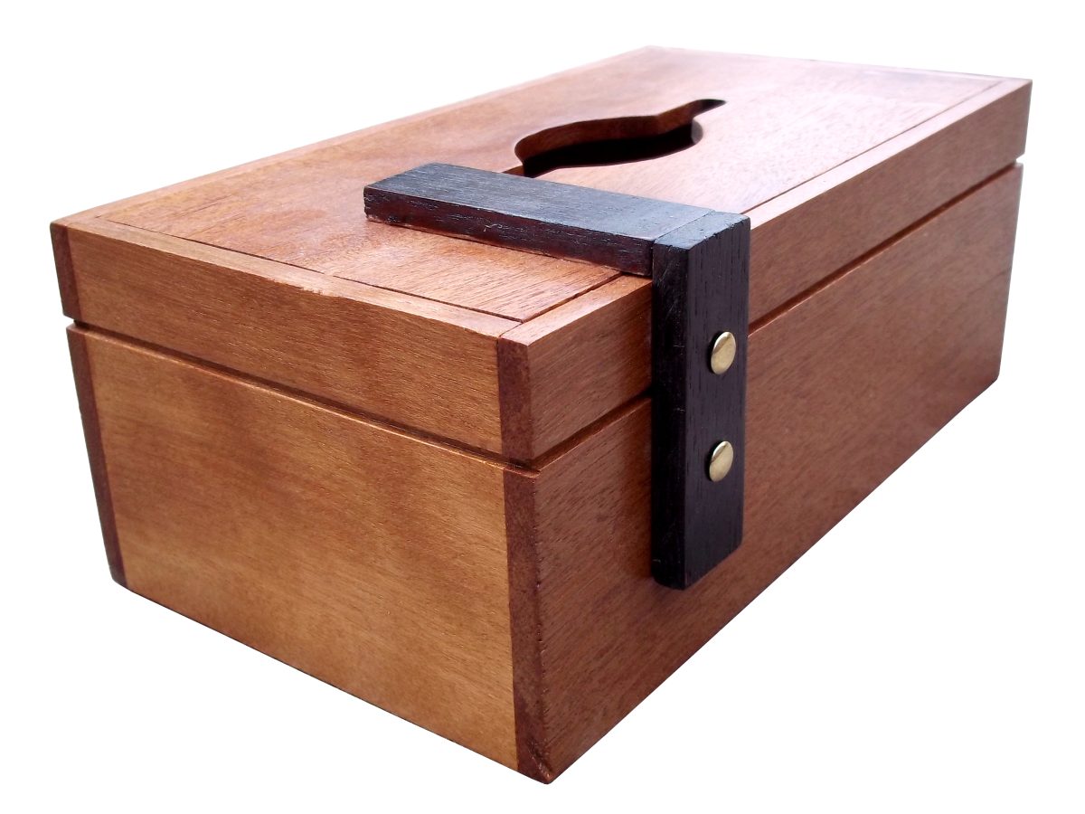 Wooden Tissue Box