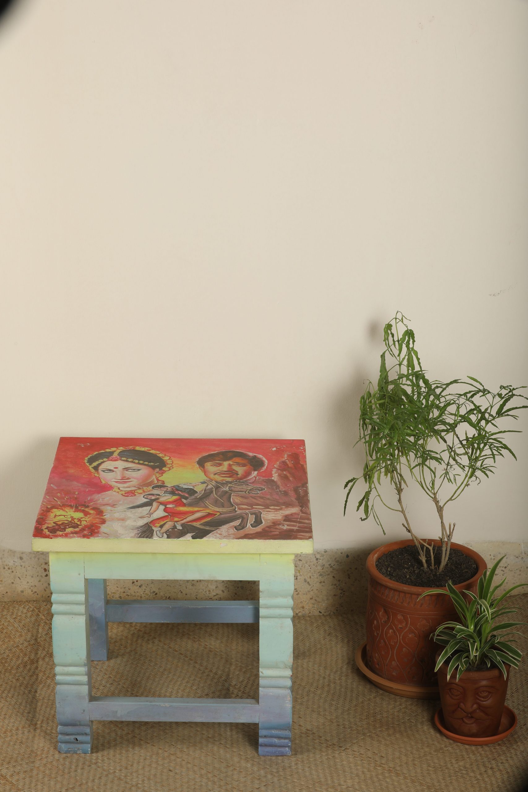 Hand Painted Stool, Price-2150 Stool