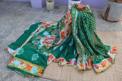 52717076_1075481202642165_7914024460368216064_n Batik Saree