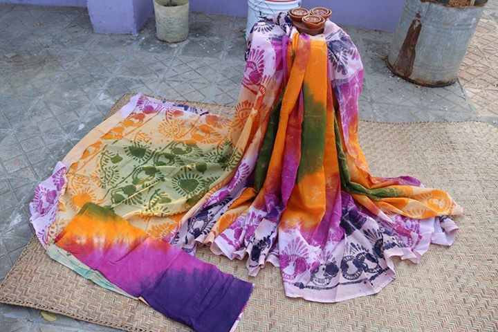 53349966_617131302067566_1178182960348659712_n (1) Batik Saree