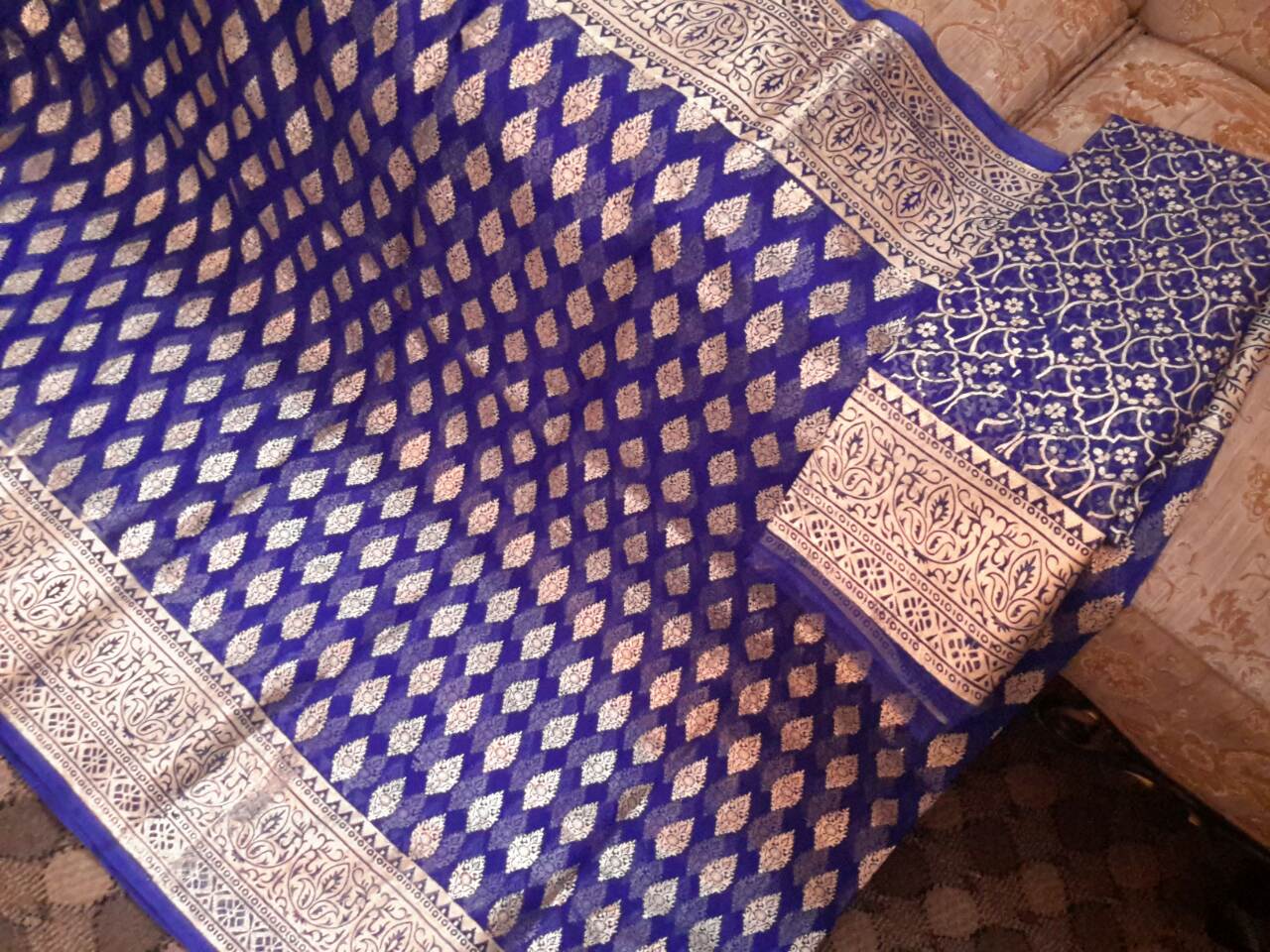 17 Maslin Saree