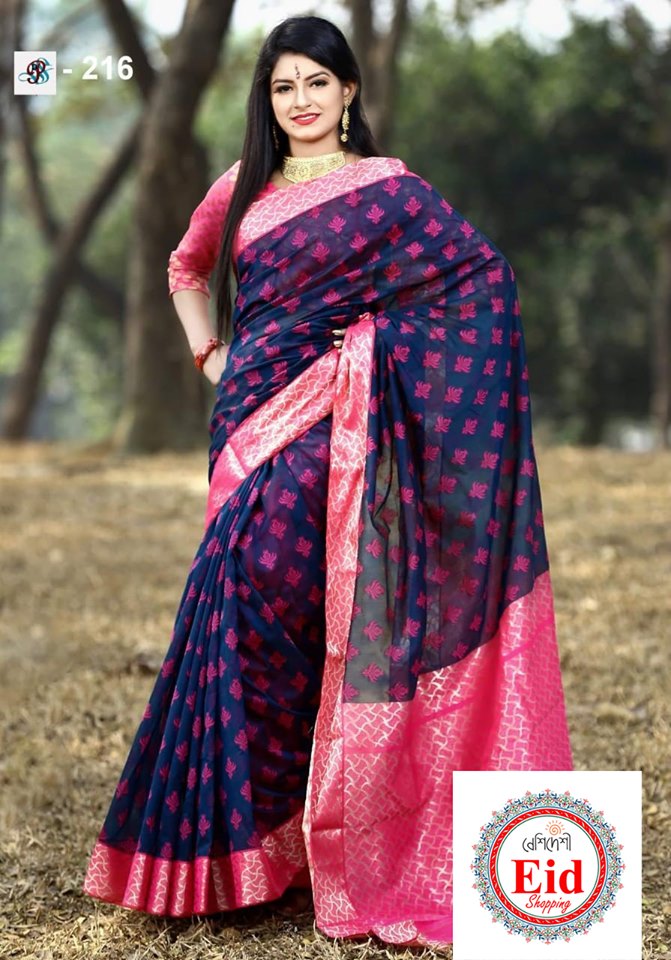 Half-Slik Saree Half-Slik Saree