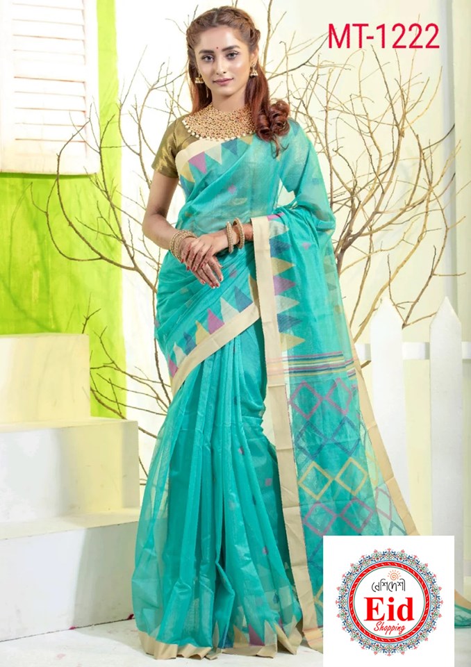 Half-Slik Saree Half-Slik Saree