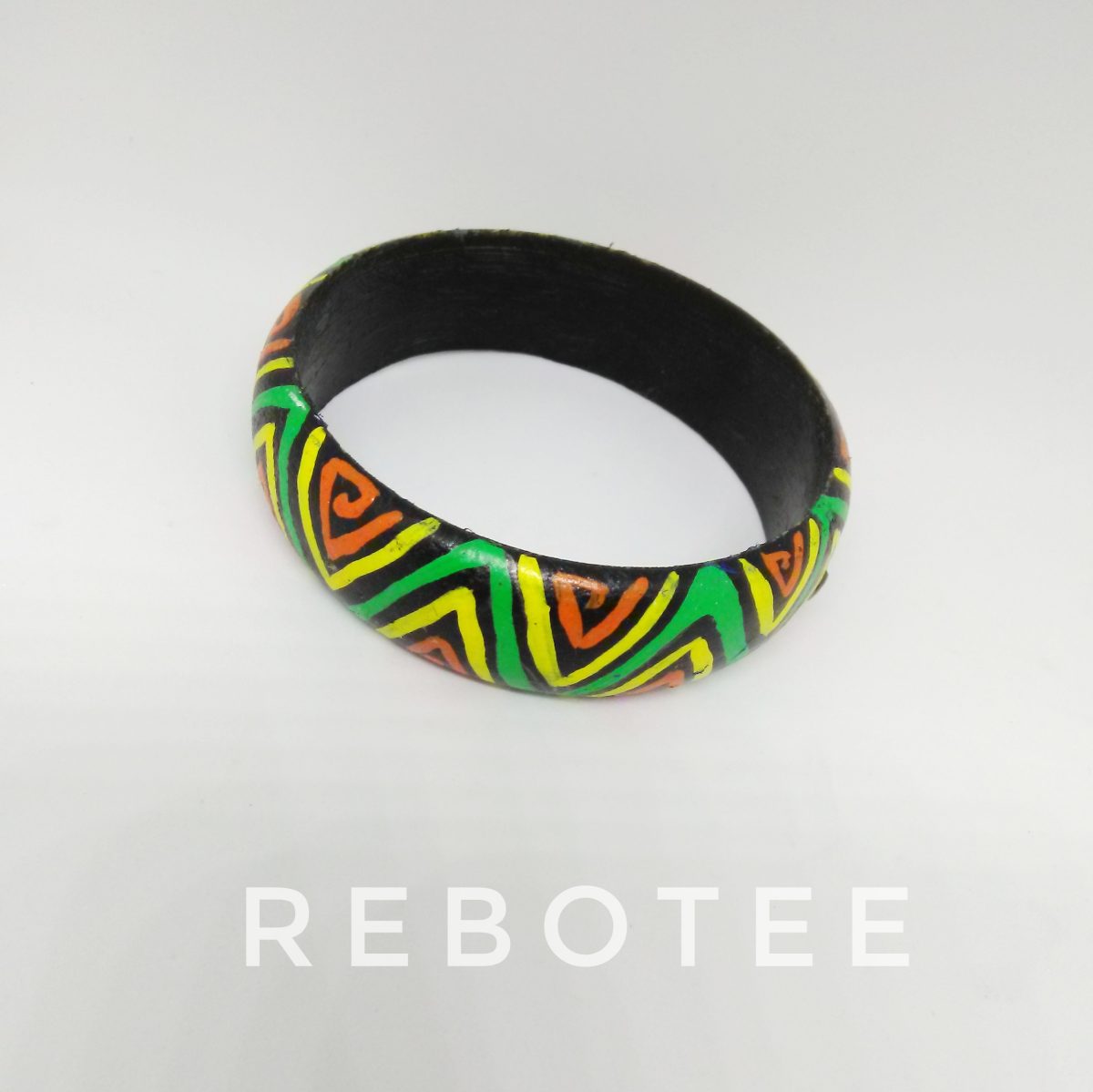 Black Hand Painted Bala