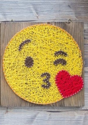 Wood String Wall Hanging Wood String Wall Hanging