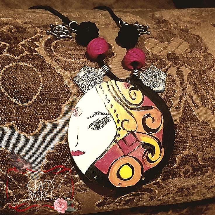 2 HandPainted Jewelry