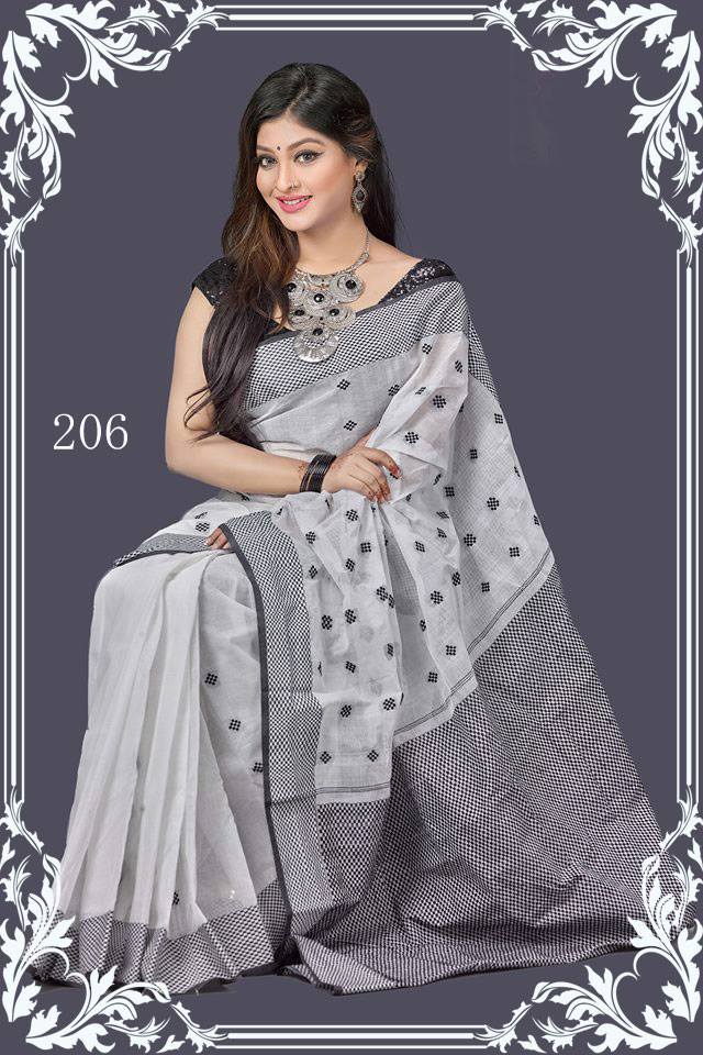 69537445_932792610393498_2165154247262339072_n Tangail Cotton Saree