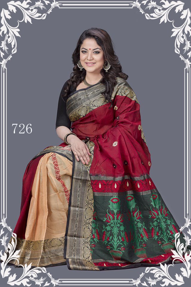 69565162_932793337060092_7200752184890228736_n Tangail Cotton Saree
