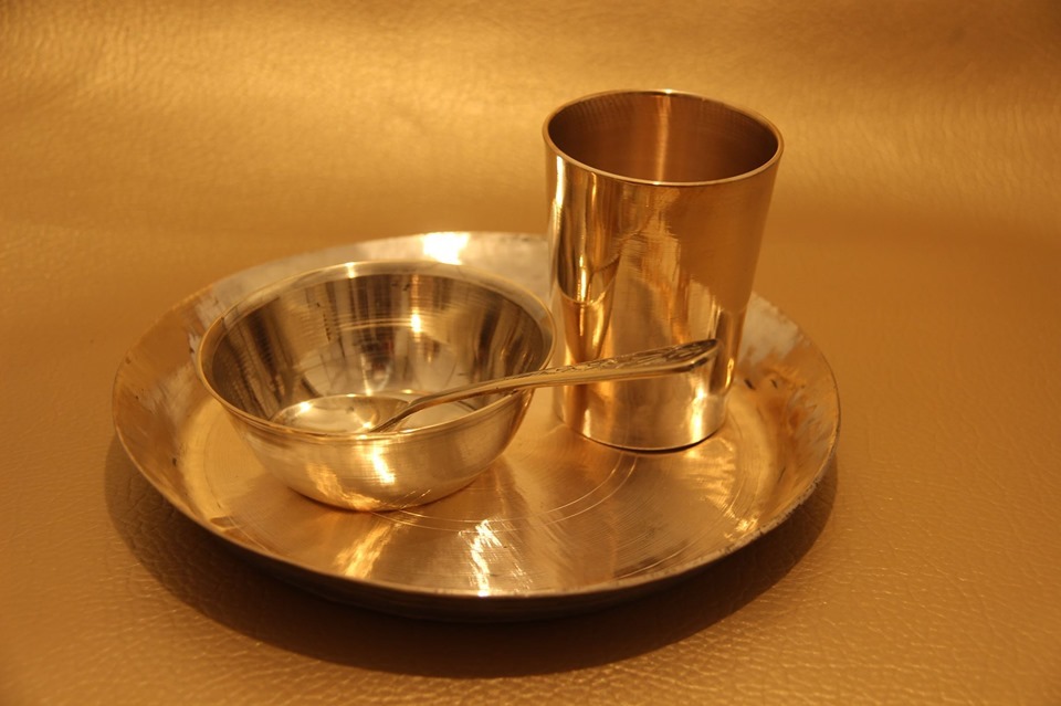 060da605-c556-4862-881b-f36235ca5818 Brass Baby Plates, Bowls, Glasses, Spoons