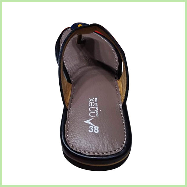 3 Ladies Sandal with Semi Heel