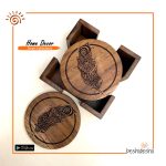 Wooden Glass Coaster