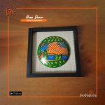 Rickshaw Painted Wall Hanging