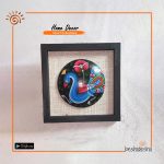 Rickshaw Painted Wall Hanging