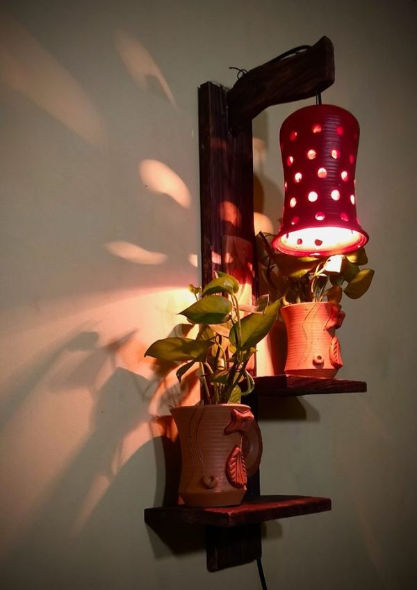 Lamp with plants Beshi Deshi