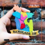 Bangladesh Map Fridge Magnet