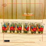 Rickshaw Painted Shot Glass Set