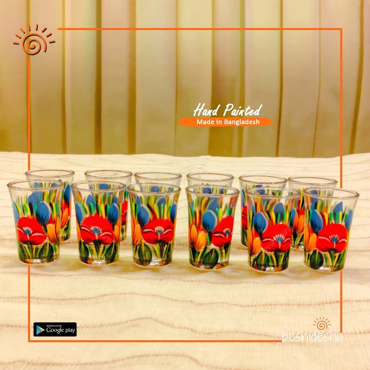 WhatsApp Image 2026-06-13 at 3.21.33 PM Rickshaw Painted Shot Glass Set