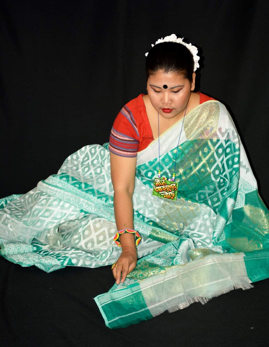 WhatsApp Image 2020-03-28 at 1.36.36 PM Half Silk Jamdani Sare