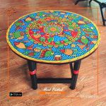 Rickshaw Painted Round Table