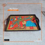 Rickshaw Painted Serving Tray