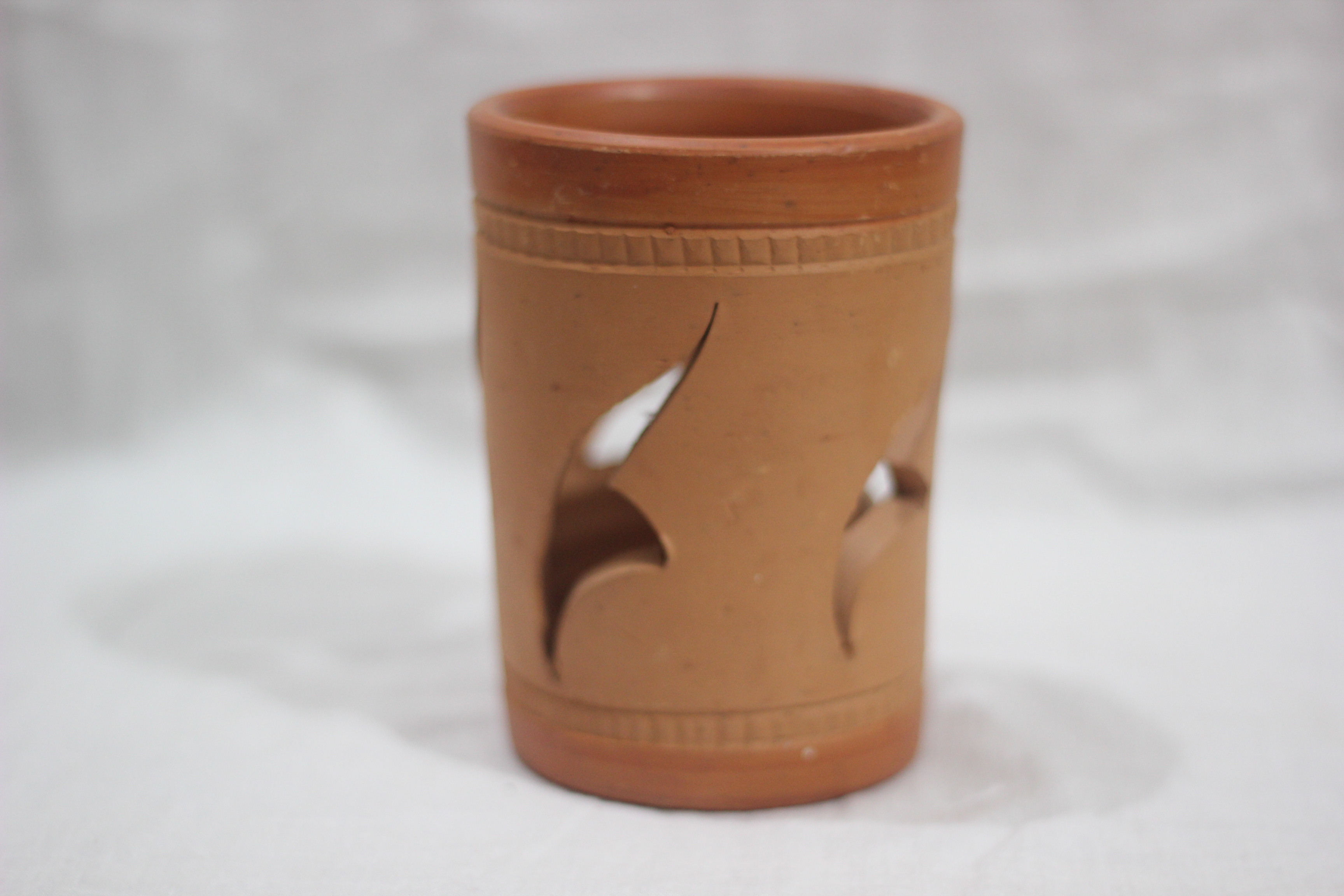 Handmade Clay Pen Holder Beshi Deshi