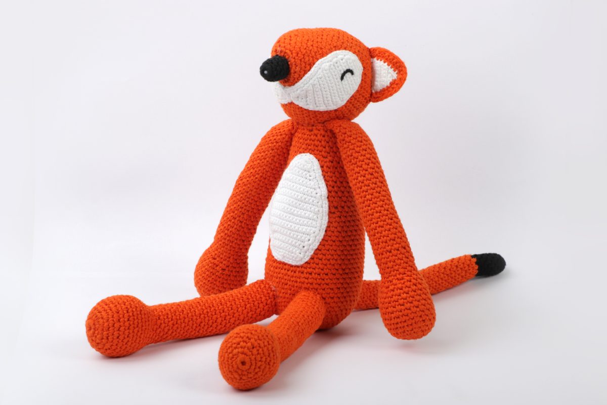 Crocheted Fox
