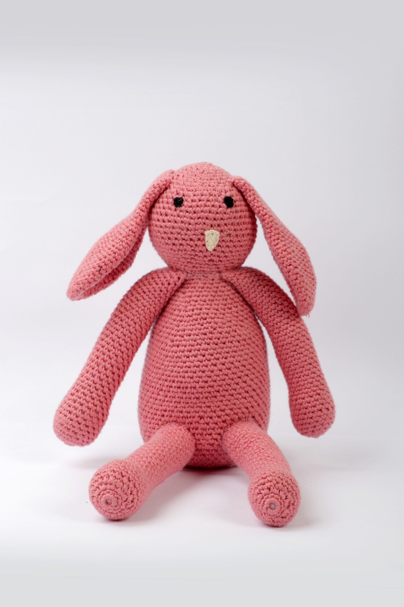 11_01 Crocheted Bunny (Pink)