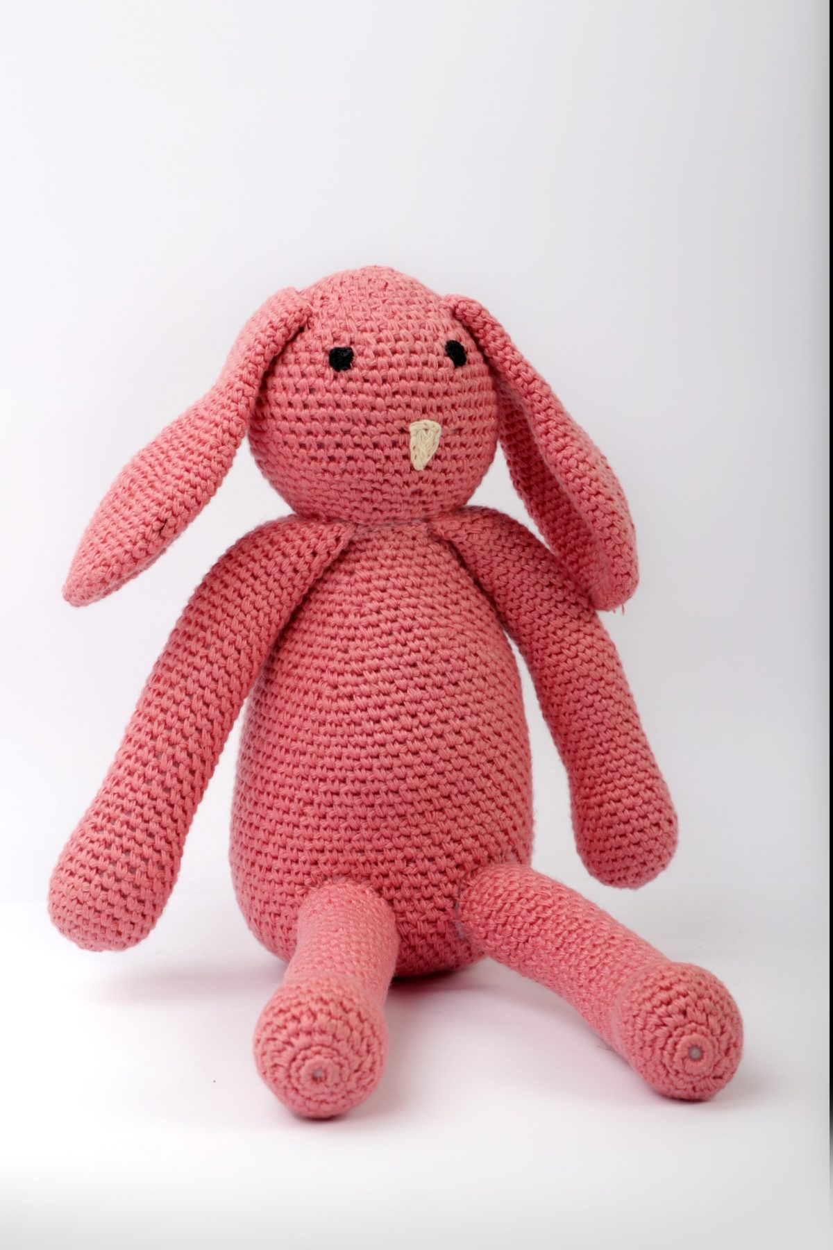 Crocheted Bunny (Pink)