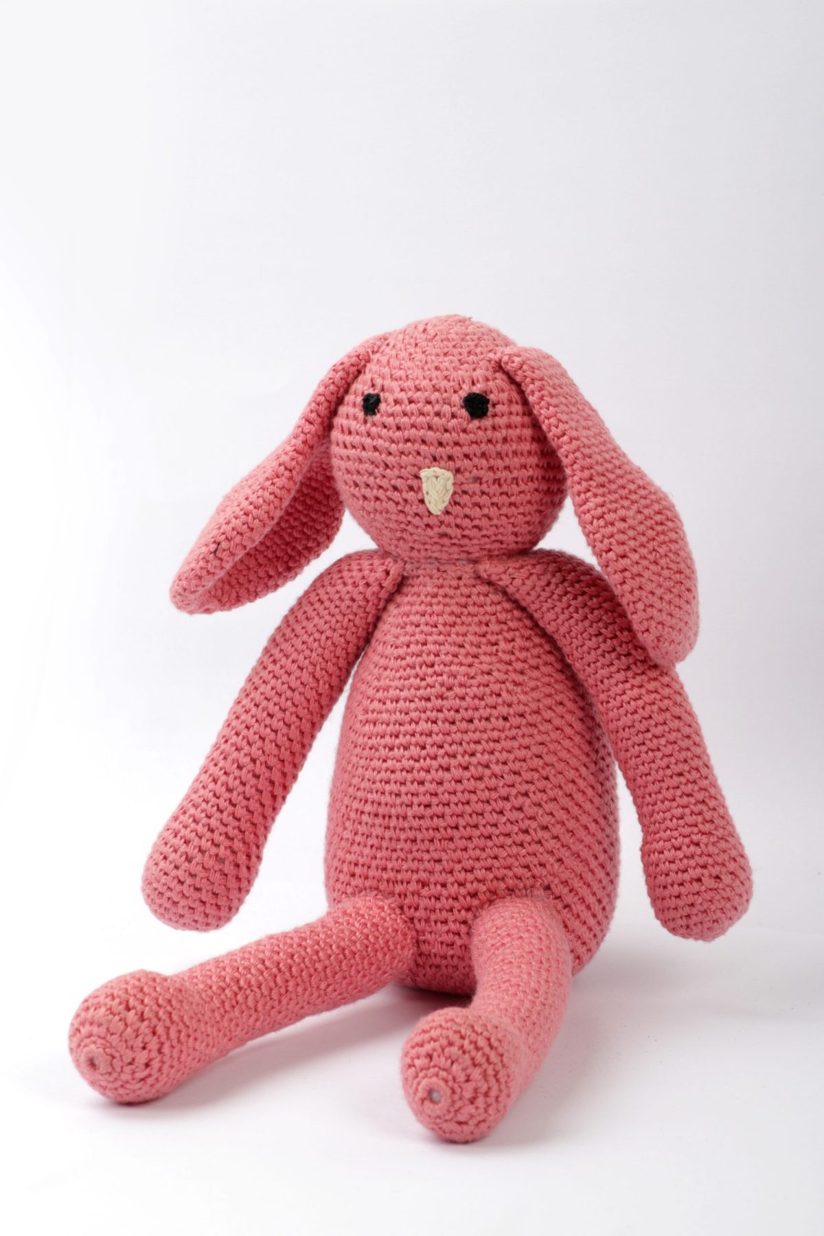 Crocheted Bunny (Pink)