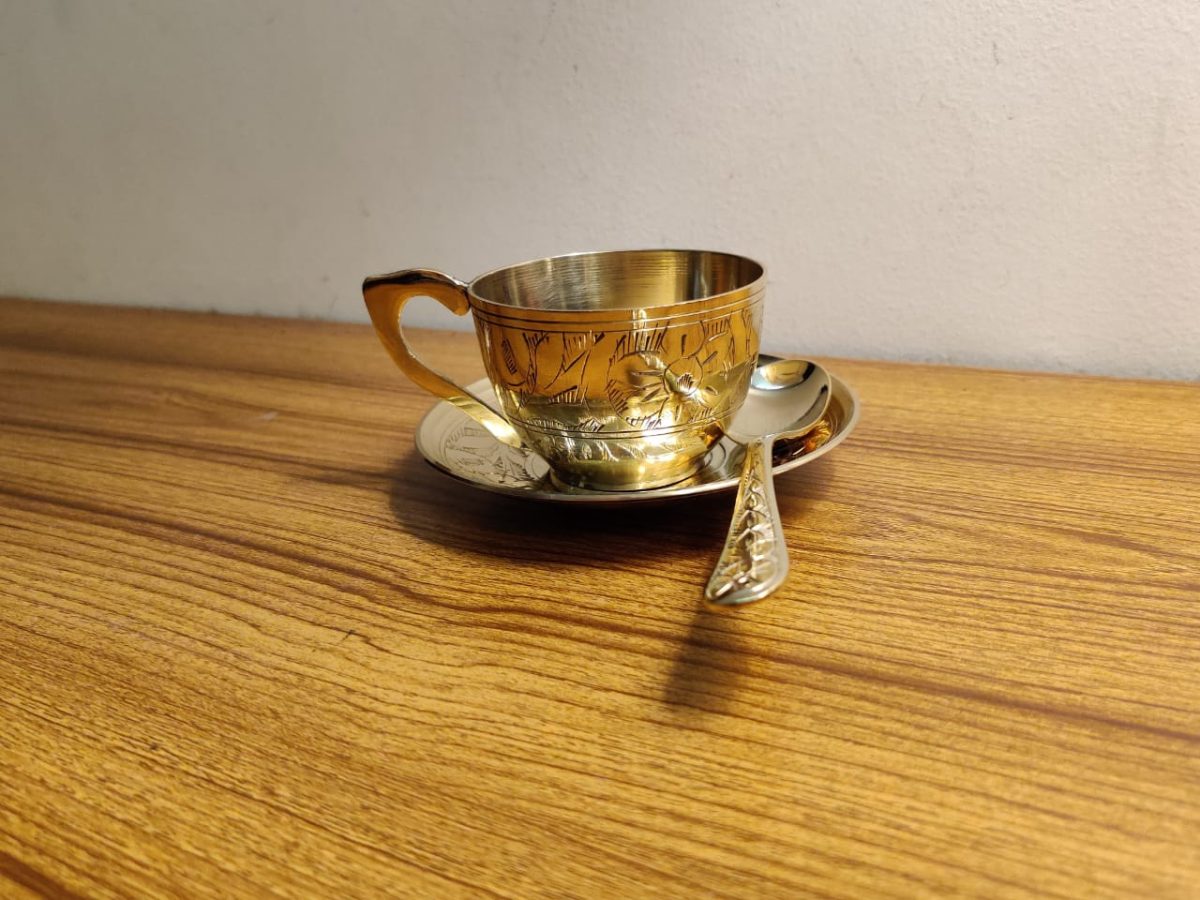 Brass (Pitol) Tea Cup 6 Pcs Set