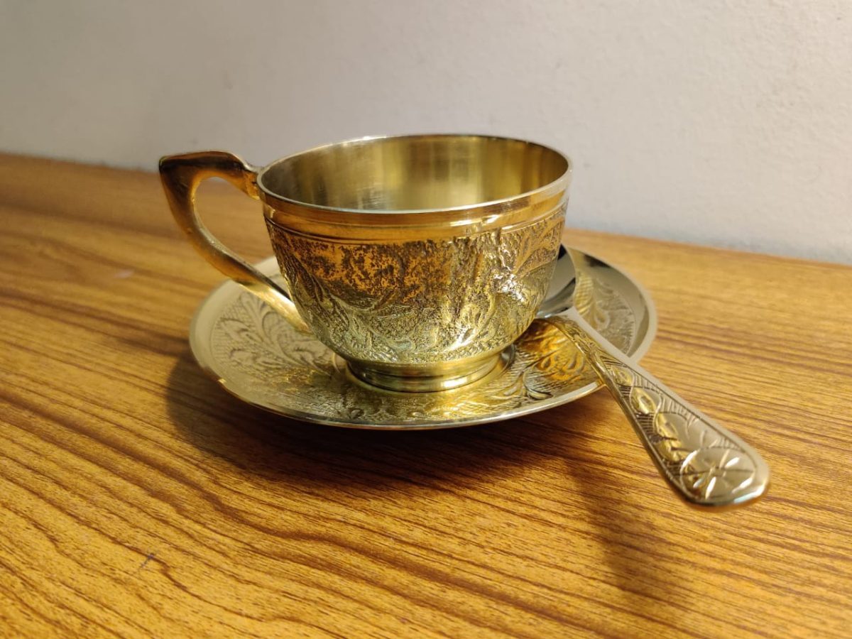 Brass (Pitol) Tea Cup 6 Pcs Set