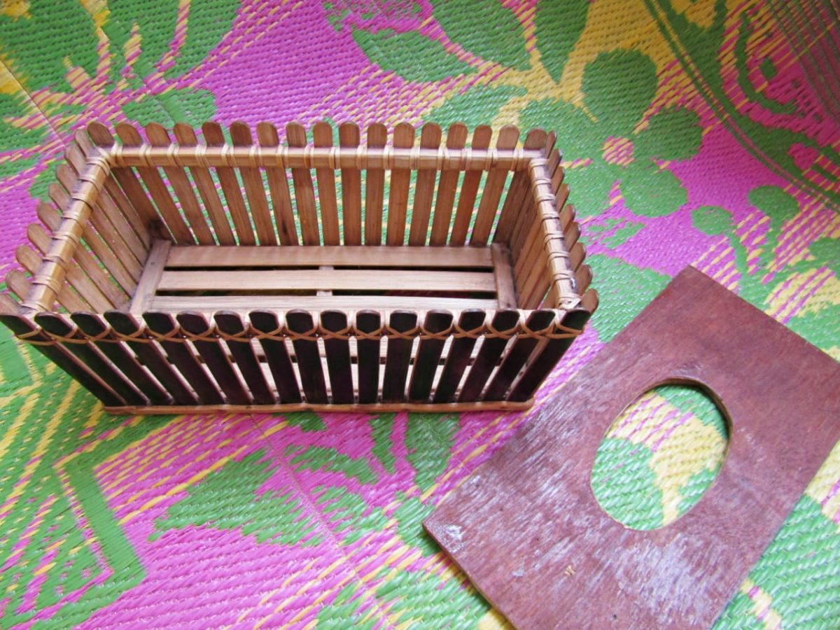 Bamboo Made Tissue Box