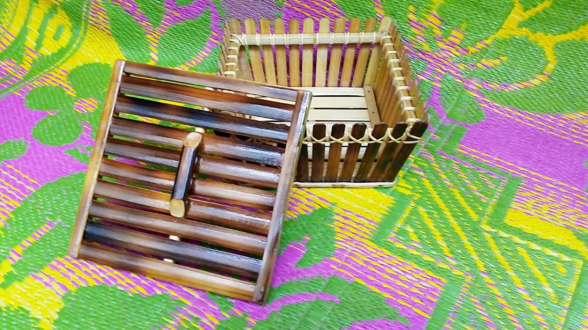 Bamboo Made Tissue Box