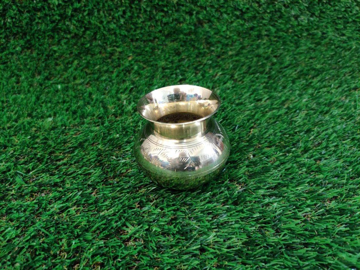 Puja Set (Brass/Pitol/Copper) without Plate