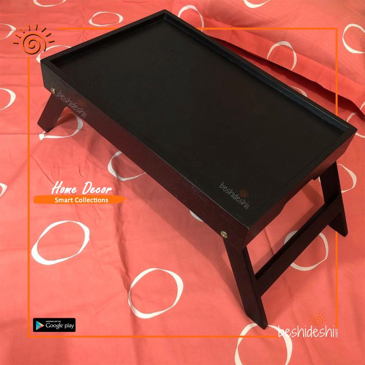 Folding Laptop & Tea Table