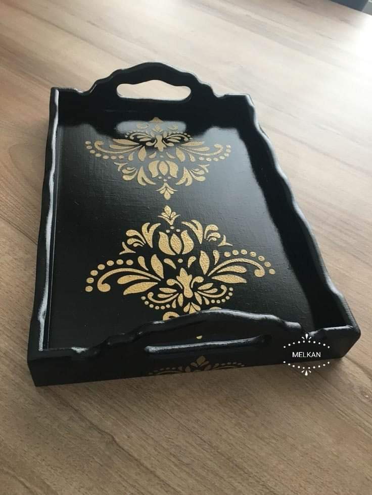 WhatsApp Image 2020-10-01 at 3.01.07 PM (1) Hand Painted Tray Large Size