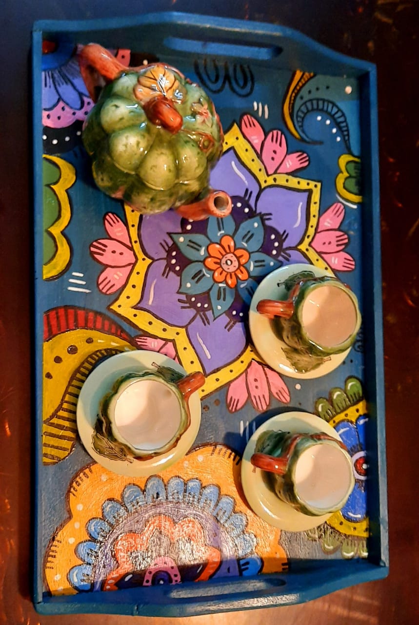 WhatsApp Image 2020-10-01 at 3.06.11 PM Hand Painted Tray Large Size