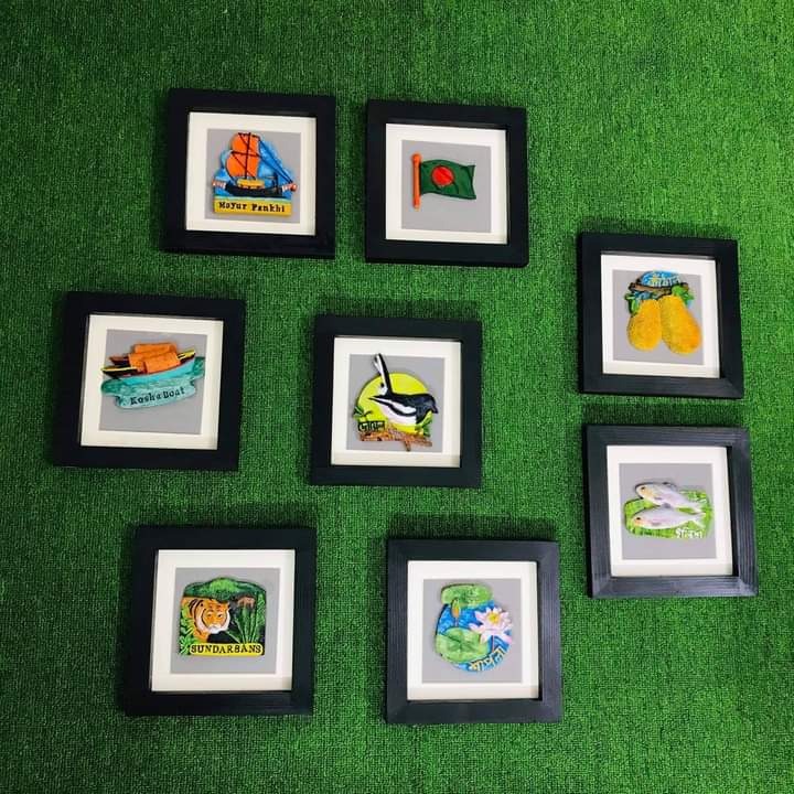 Bangladeshi set of Wall Frames Beshi Deshi