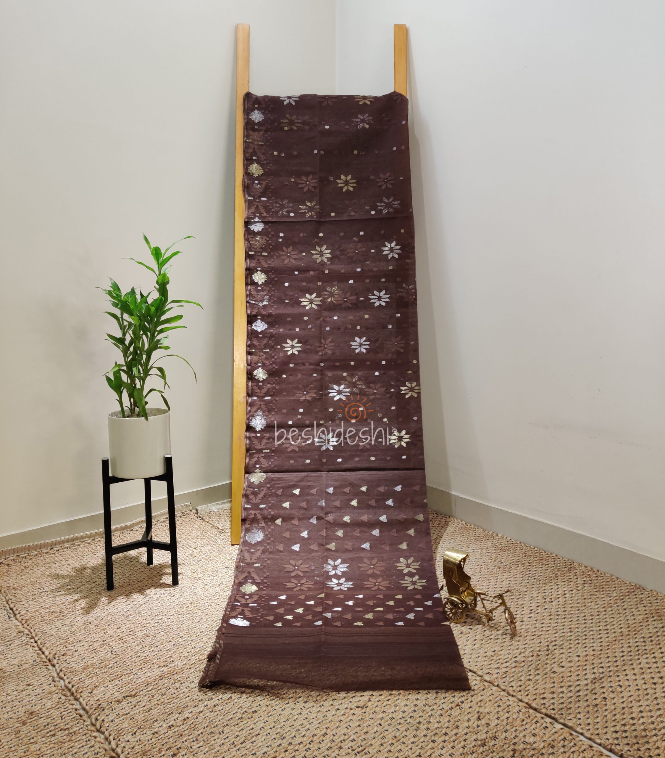 Dark Desire, Current Price 21,500tk Jamdani Saree